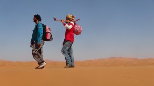 Nans und Mouts in Marokko. Ihr Ziel: Eine Oase in der Sahara