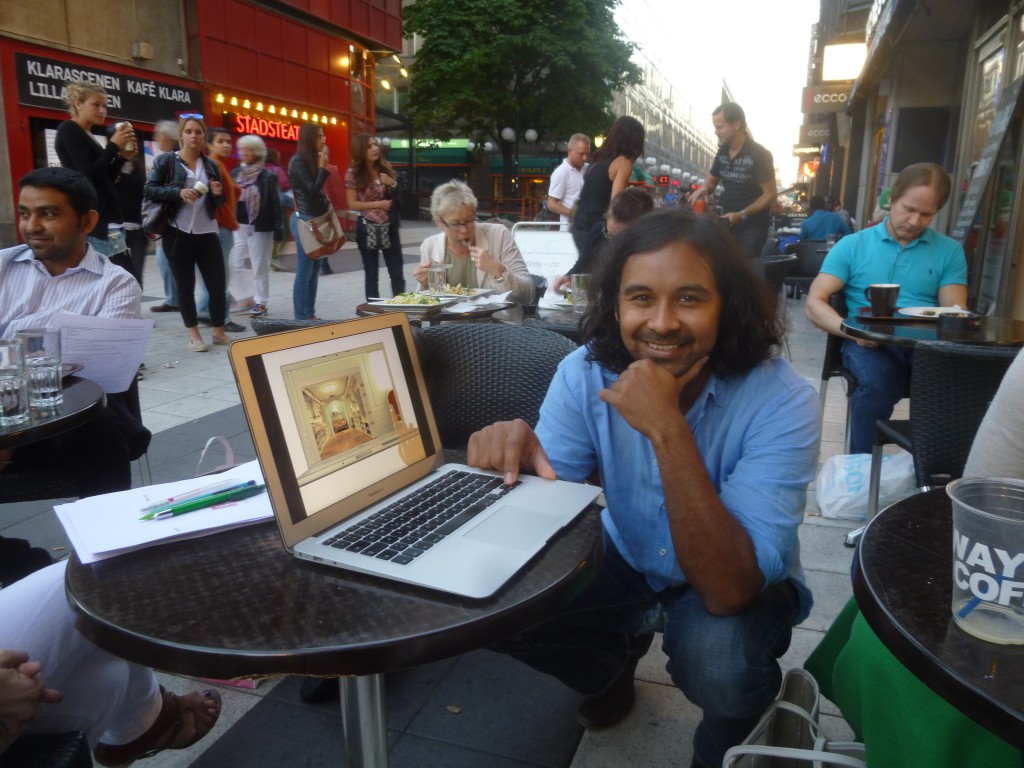 Einer der Gesichter der blühenden Start-Up Szene in Stockholm: Patrik Kloz