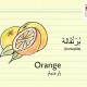 Vokabeln lernen leicht gemacht: Jeden Tag gibt es einen neuen Begriff mit deutscher und arabischer Umschrift. (Bild: DAFG e.V.)